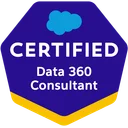 Salesforce Certified Data 360 Consultant badge