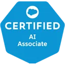 Salesforce Certified AI Associate badge