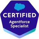 Salesforce Certified Agentforce Specialist badge